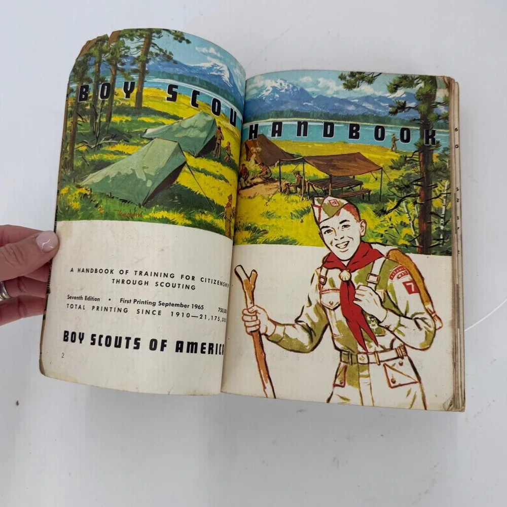 Vintage Book - Boy Scout Handbook